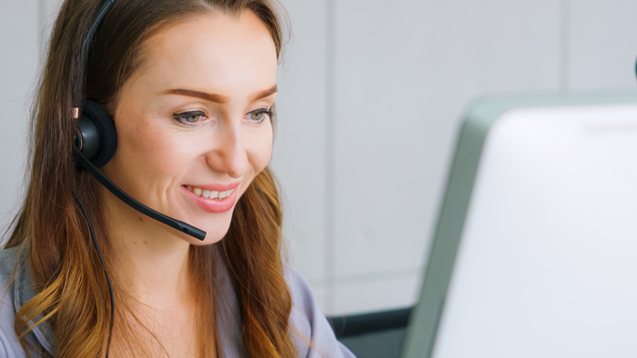 Virtual Receptionist working for a medical office